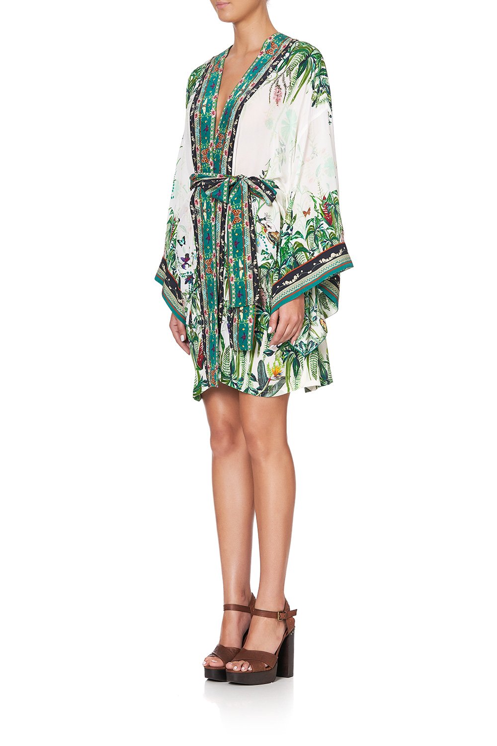 KIMONO WITH TIE BELT DAINTREE DARLING