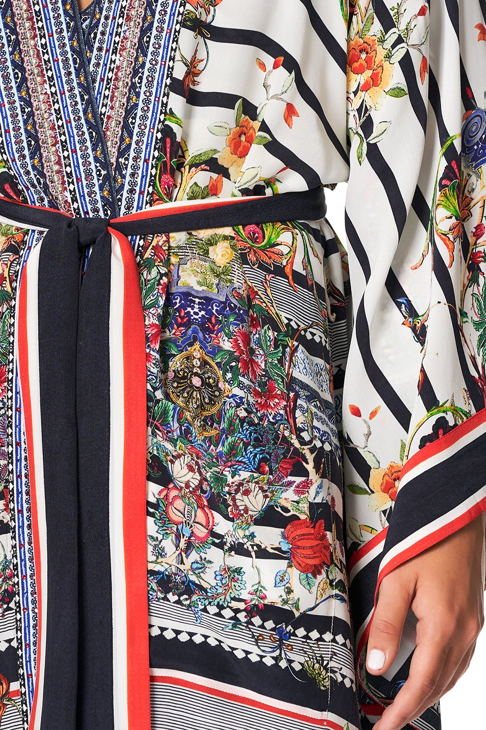 CAMILLA KIMONO WITH TIE BELT JOIE DE VIVRE