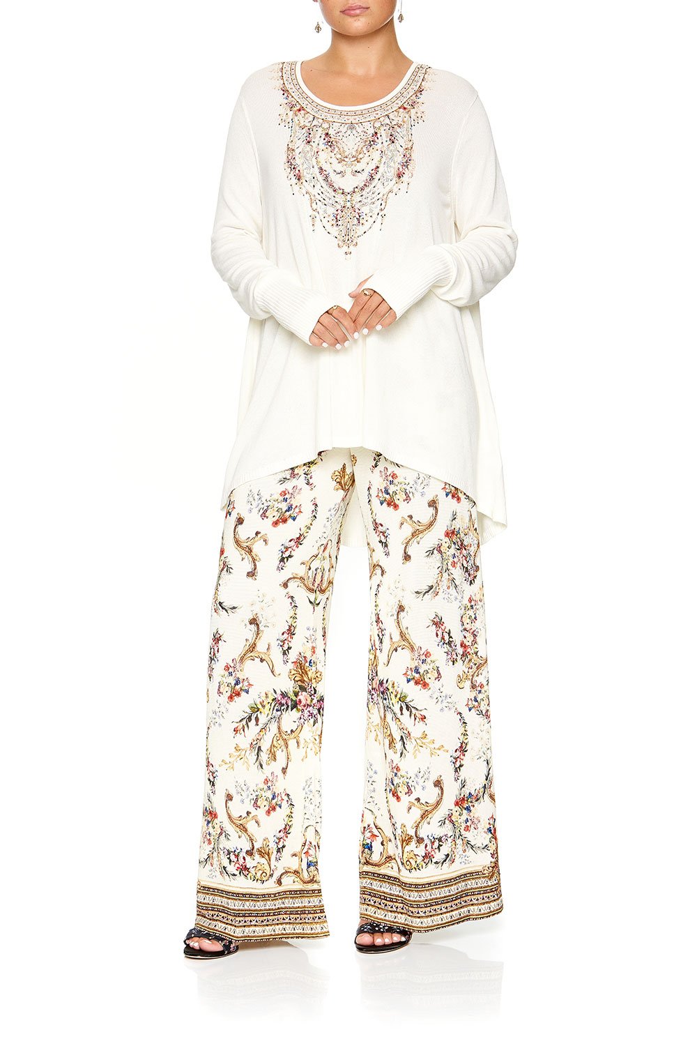 CAMILLA KNITTED TROUSER OLYMPE ODE