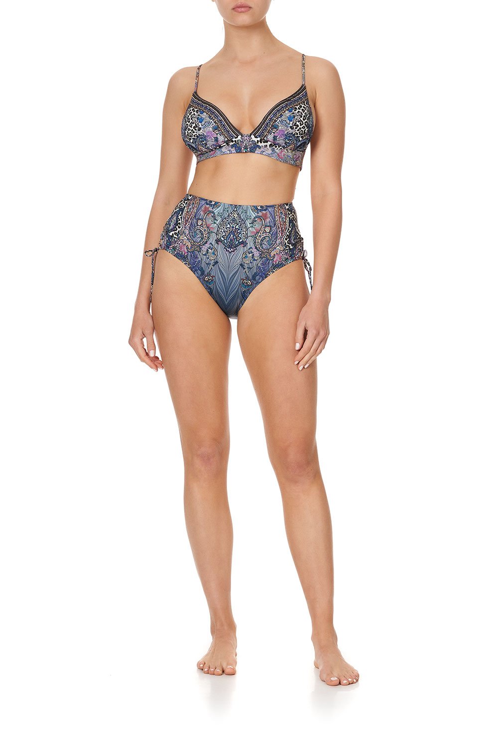 LACE UP HIGH WAISTED PANT FESTIVAL EXPRESS