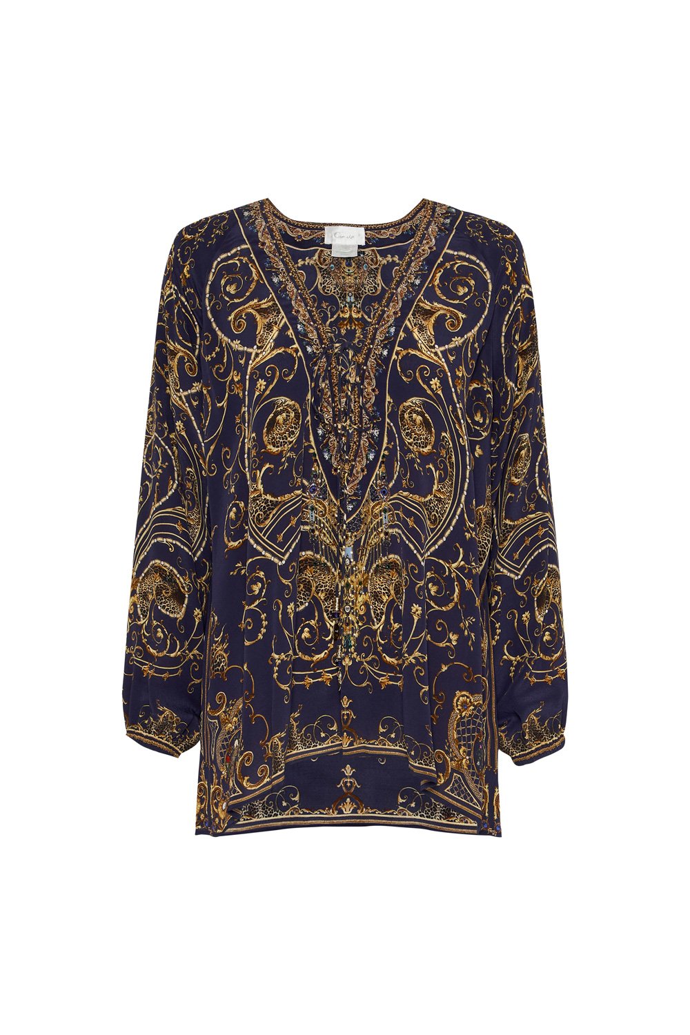 LACE UP BLOUSE SEVEN DAY WEEKEND