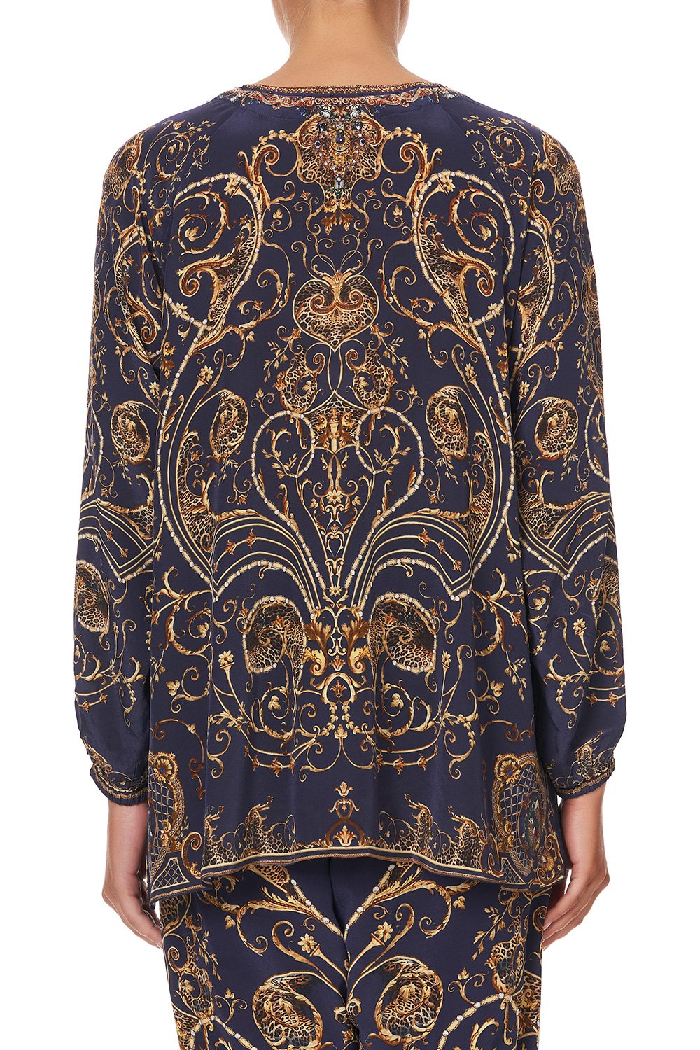 LACE UP BLOUSE SEVEN DAY WEEKEND