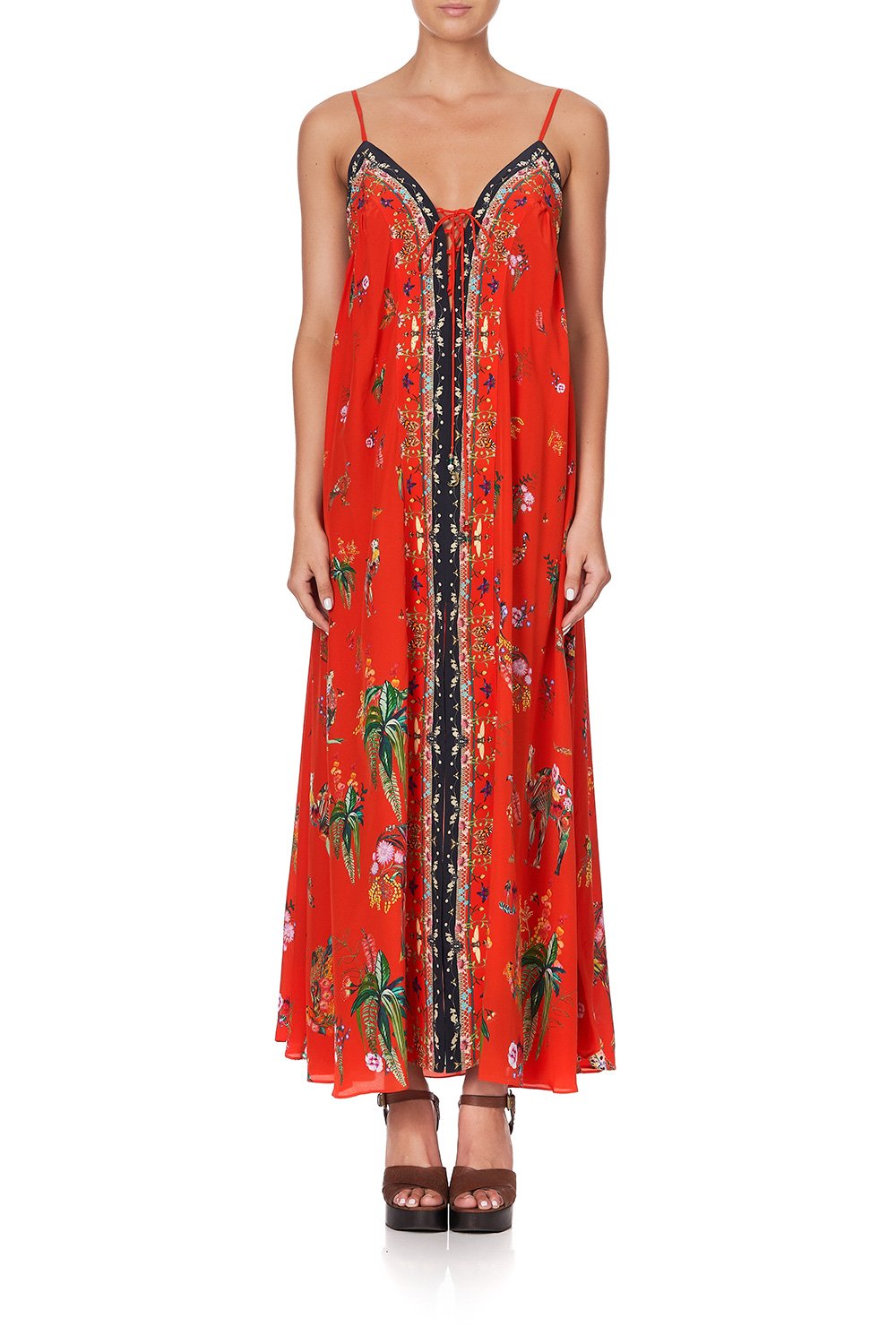 LACE UP FRONT DRESS CINEMA PARADISO