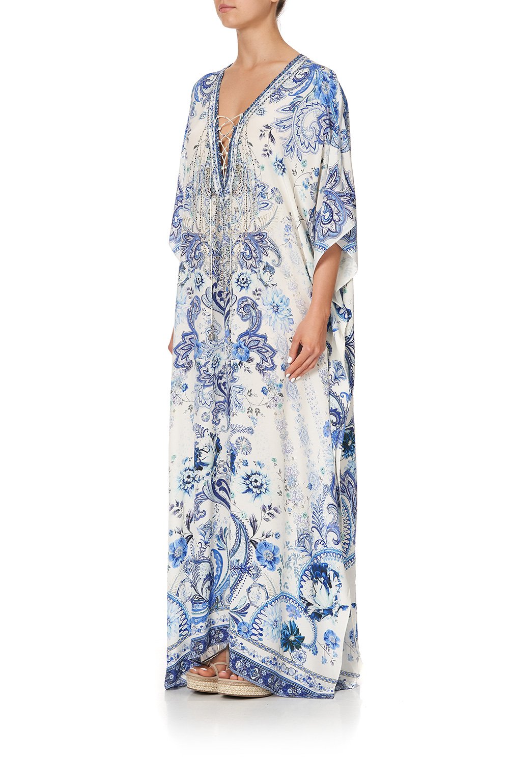 LACE UP KAFTAN TALKING ABOUT A REVOLUTION