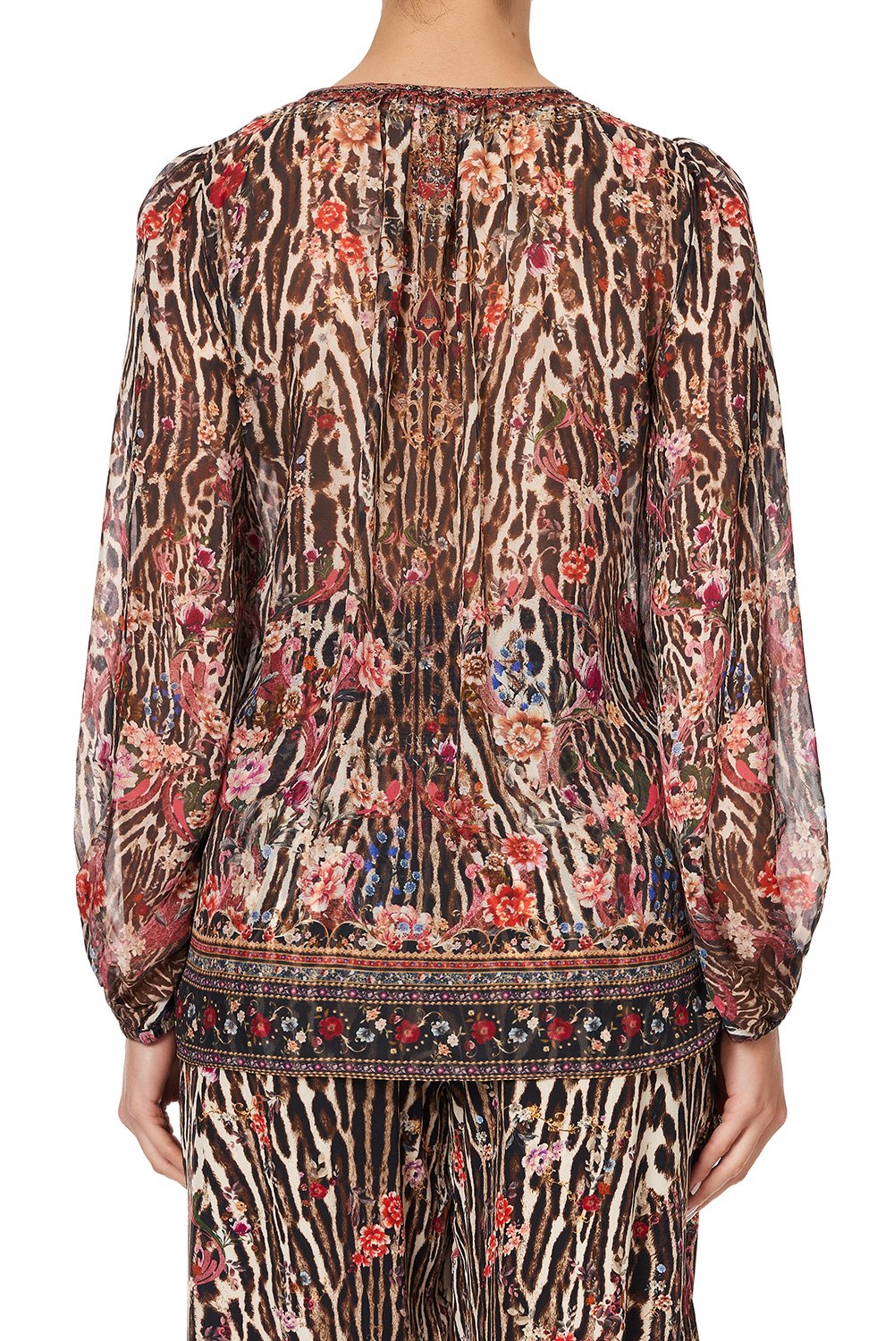 LACE UP SIDE BLOUSE LIV A LITTLE