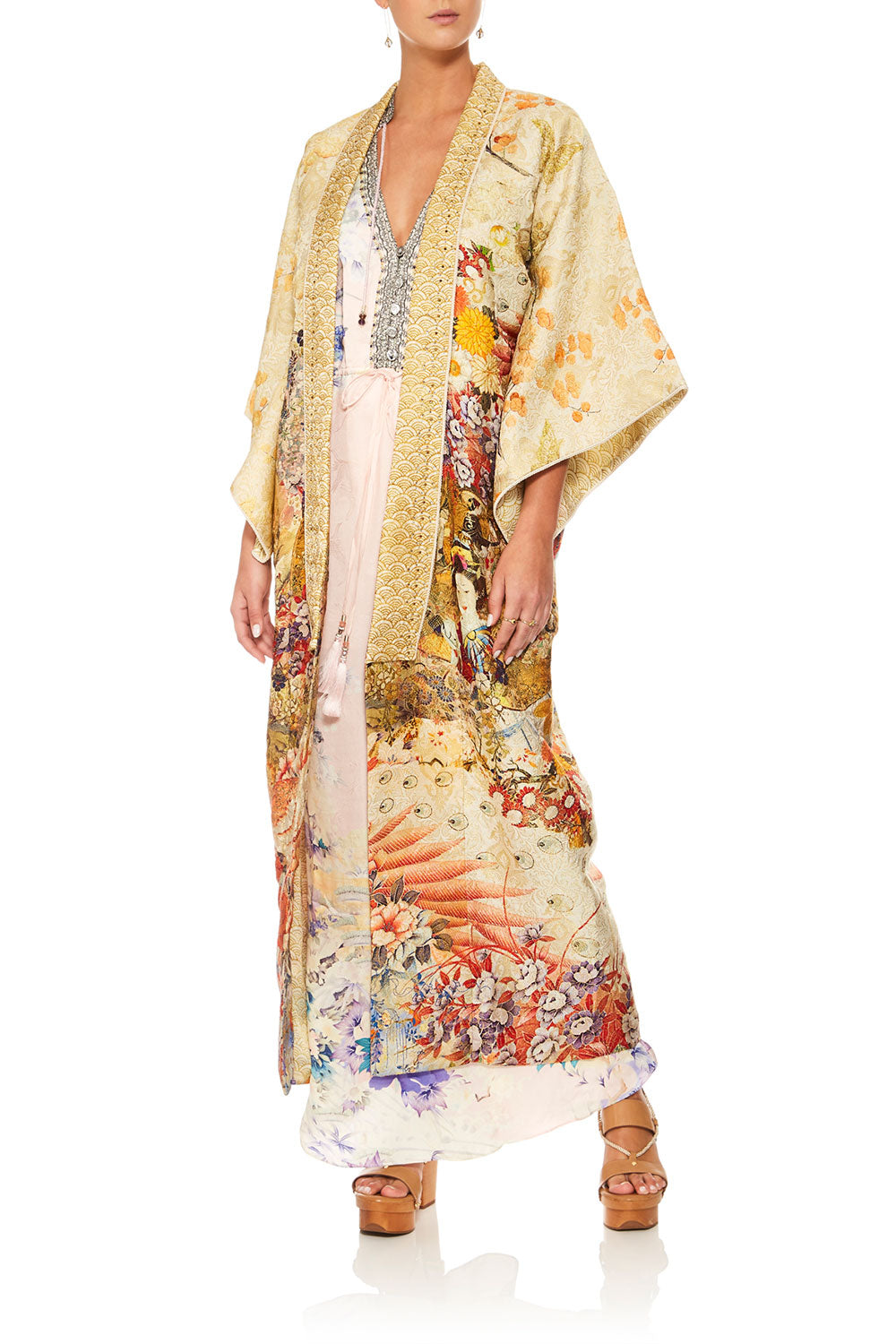 CAMILLA LADY LABYRINTH KIMONO COAT