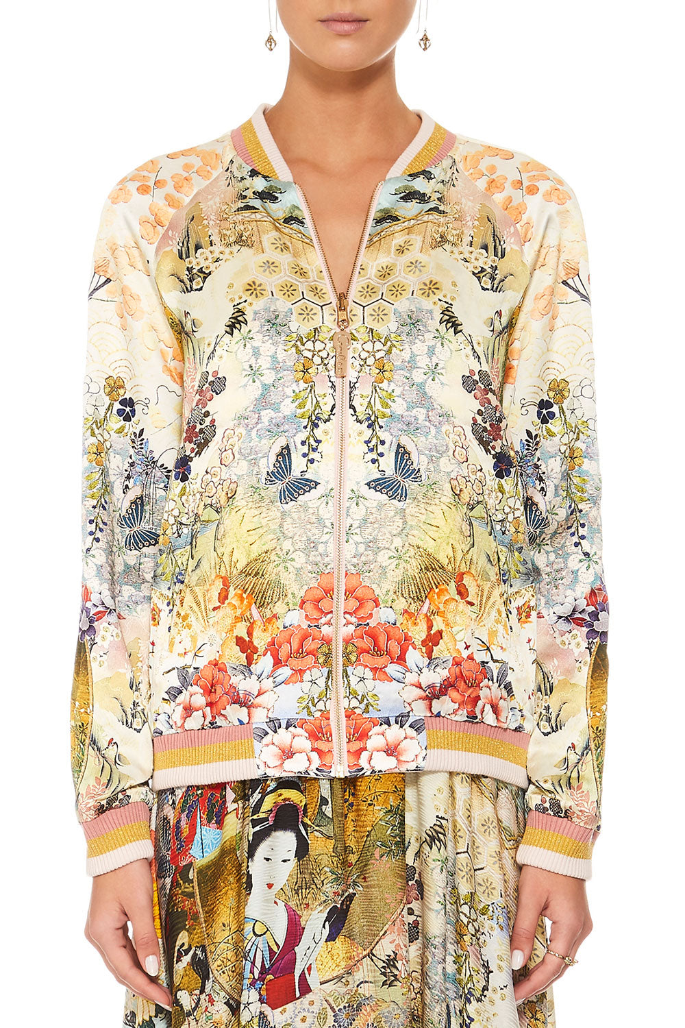 CAMILLA LADY LABYRINTH OVERSIZED BOMBER