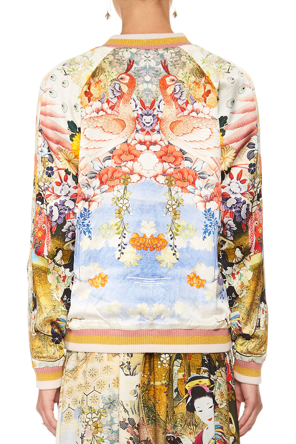 CAMILLA LADY LABYRINTH OVERSIZED BOMBER