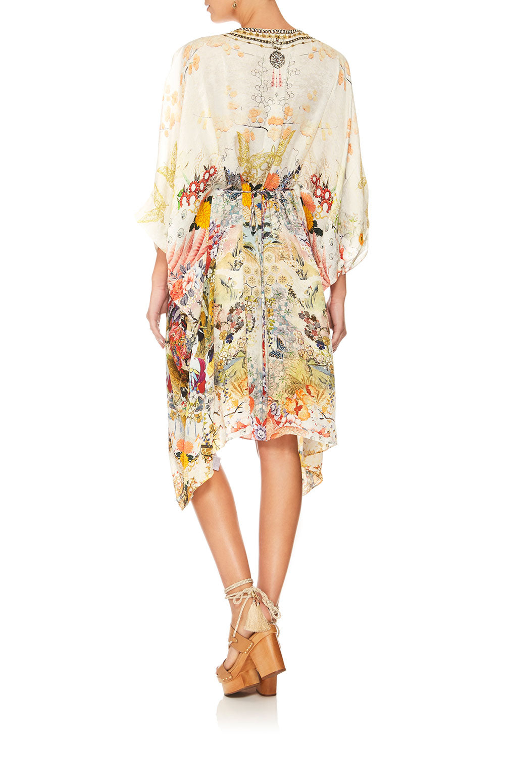 CAMILLA LADY LABYRINTH SHORT KAFTAN W HARDWARE