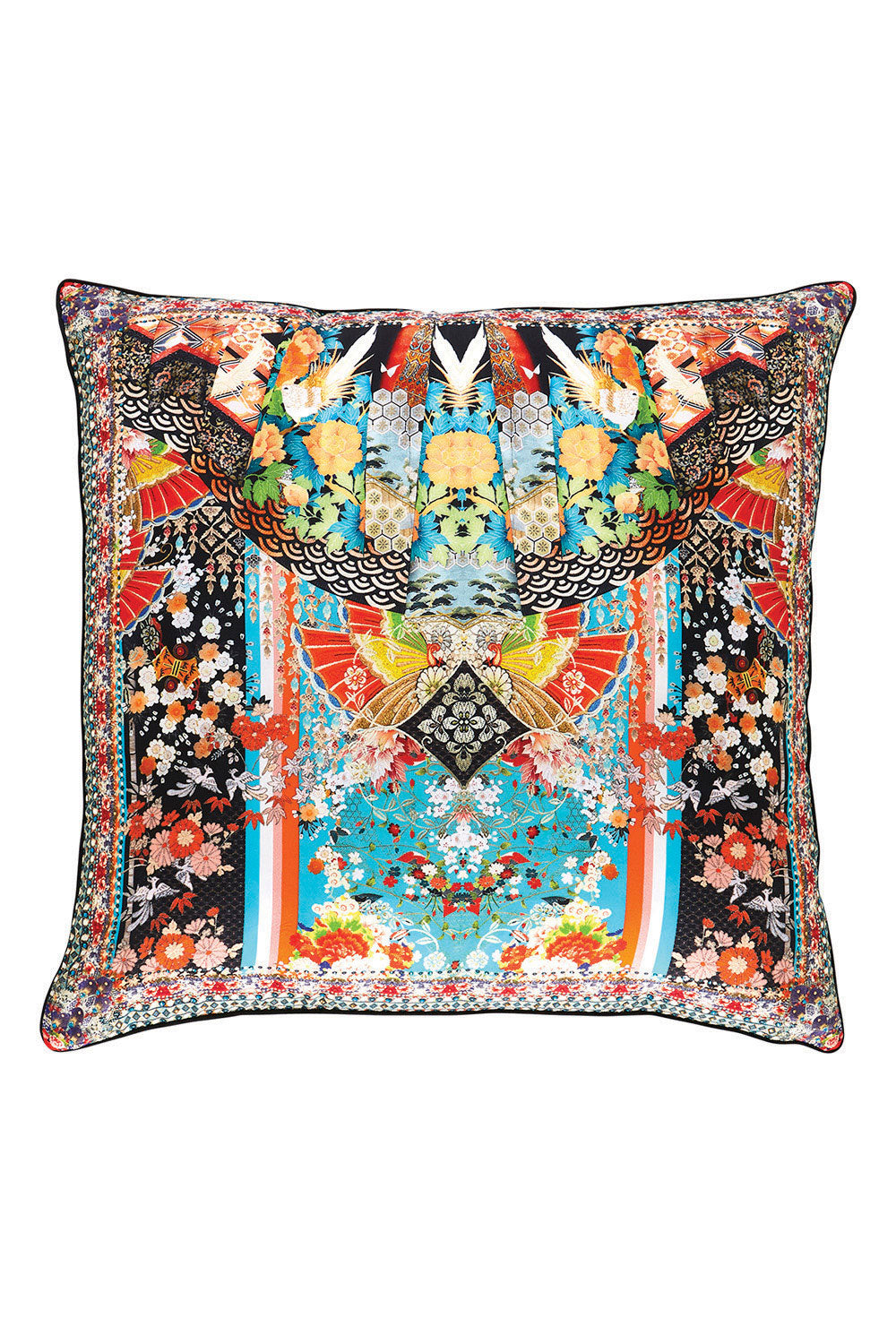 CAMILLA GALAXY GIRL LARGE SQUARE CUSHION