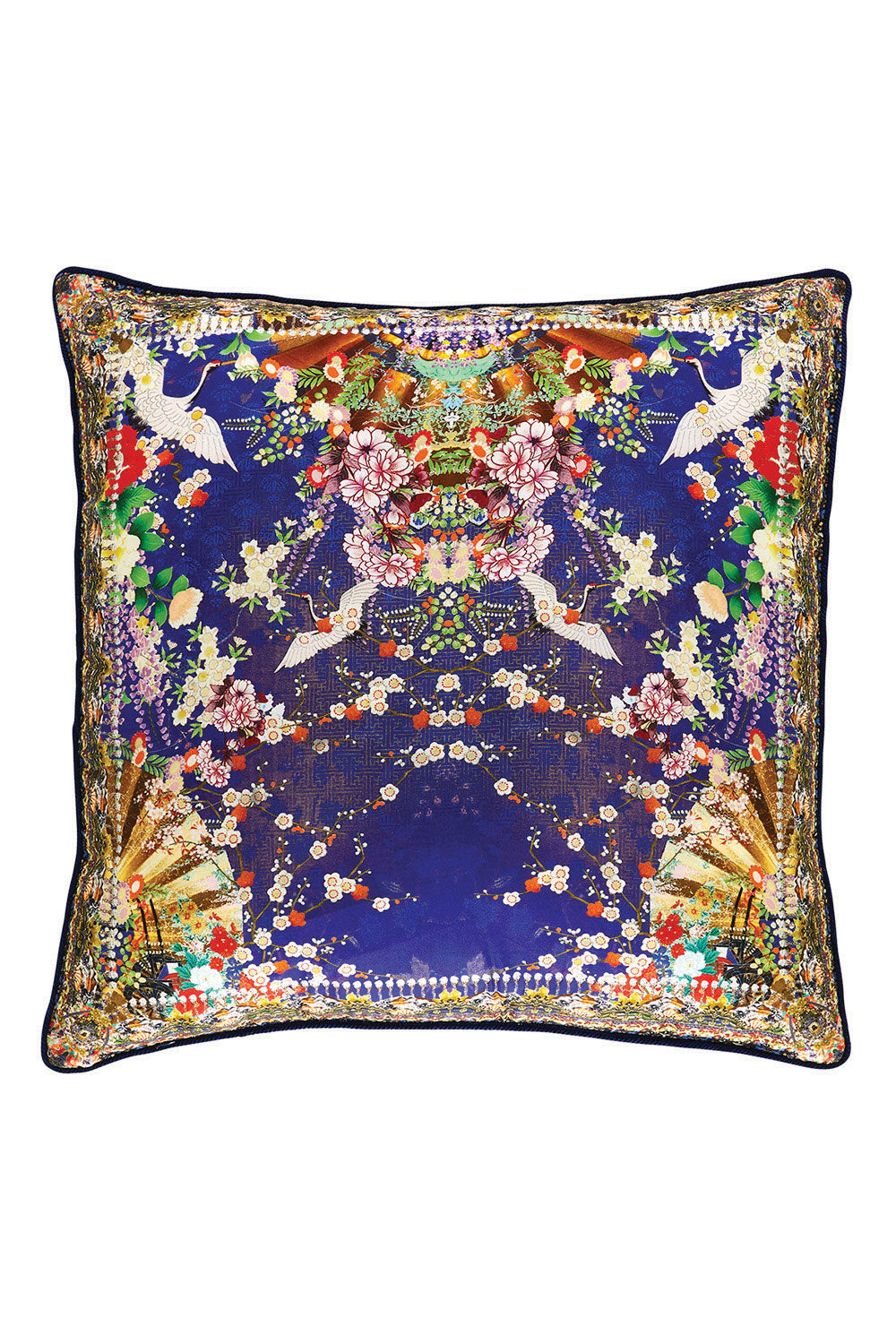 CAMILLA GEISHA GIRL LARGE SQUARE CUSHION