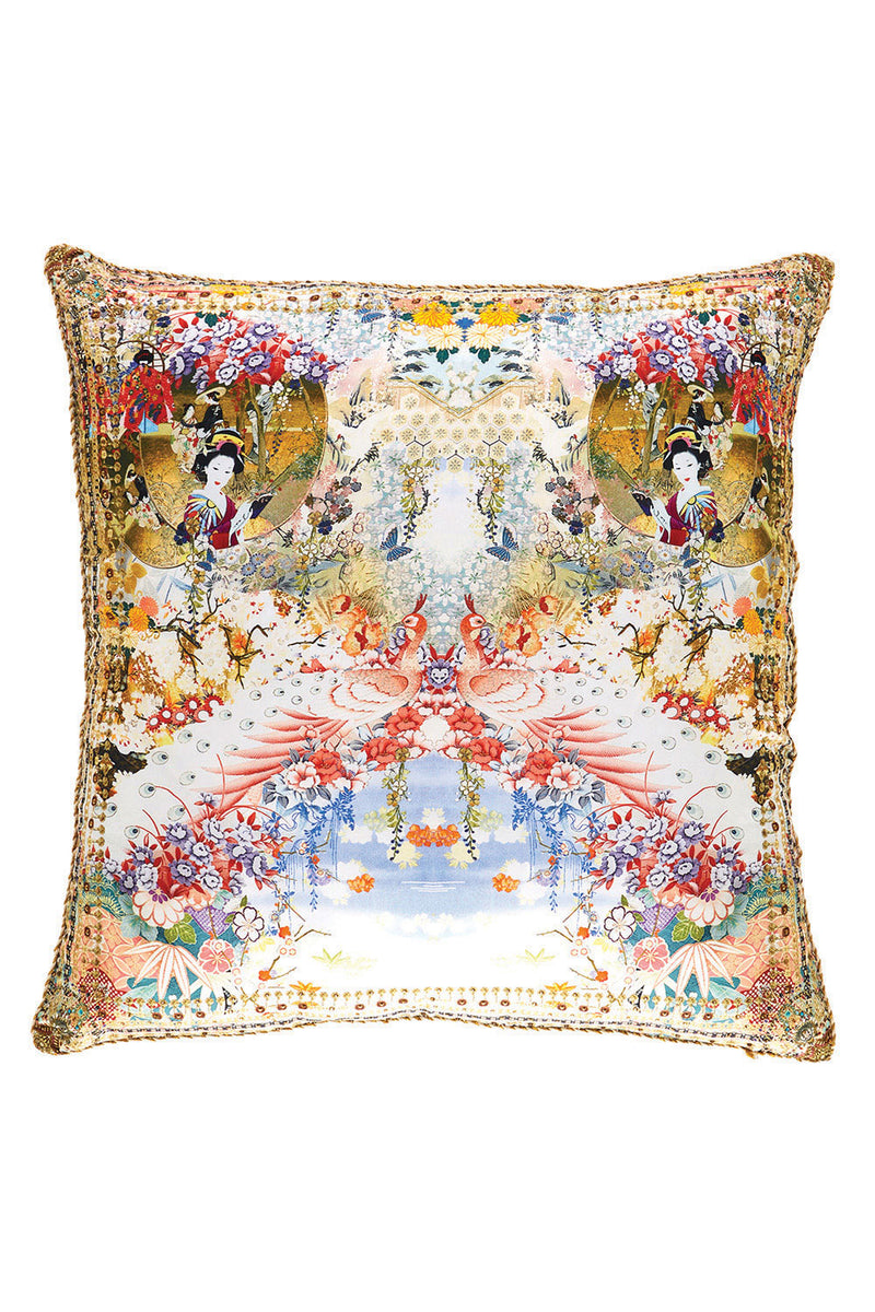 SMALL SQUARE CUSHION LADY LIMONADA main image 1