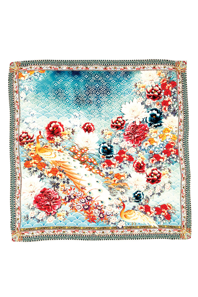 CAMILLA HER HEIRLOOM LARGE SQUARE SCARF