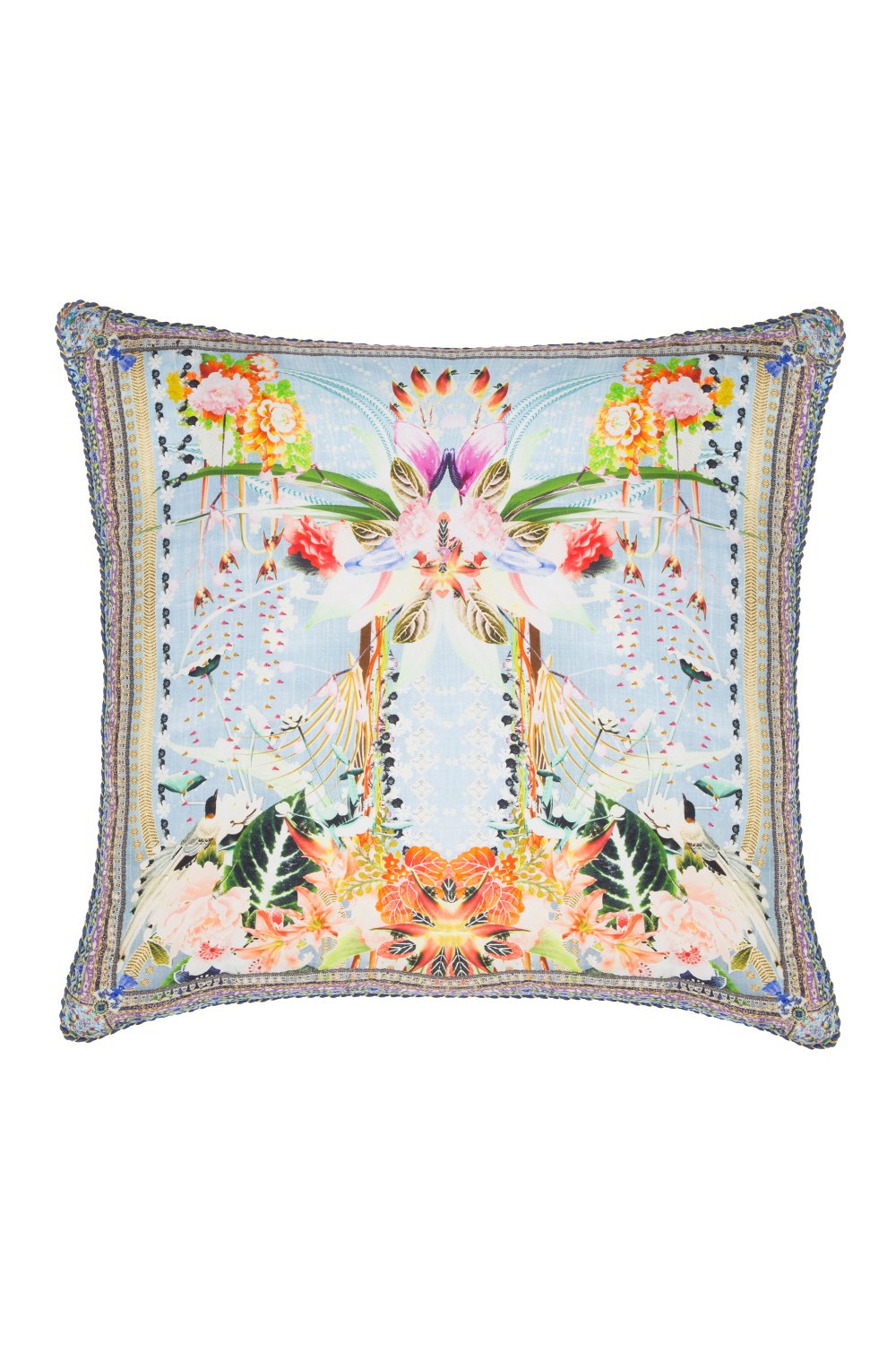 LARGE SQUARE CUSHION FARAWAY FLORALS