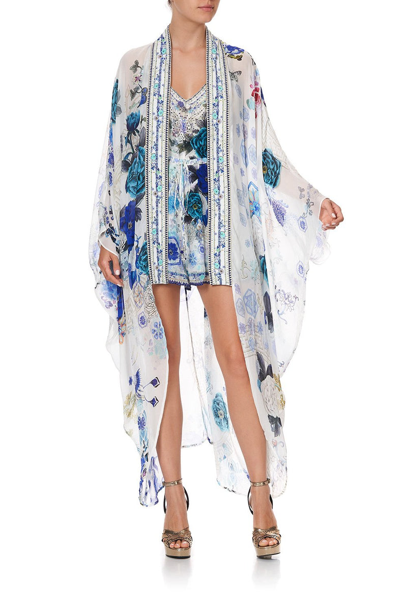 KIMONO LAYER WITH COLLAR SPIRIT OF SANTA MARIA