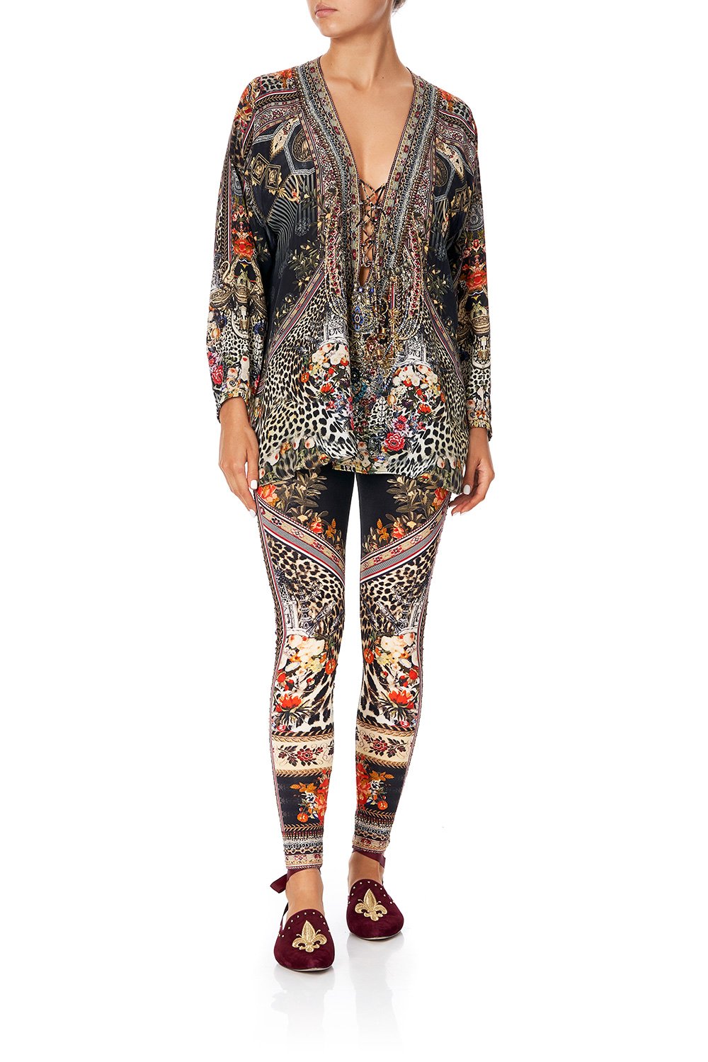 CAMILLA LEGGINGS MARAIS AT MIDNIGHT