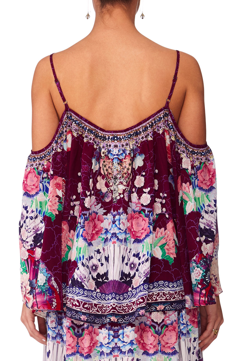 CAMILLA LITTLE OSAKA GIRL LONG SLEEVE DROP SHOULDER TOP