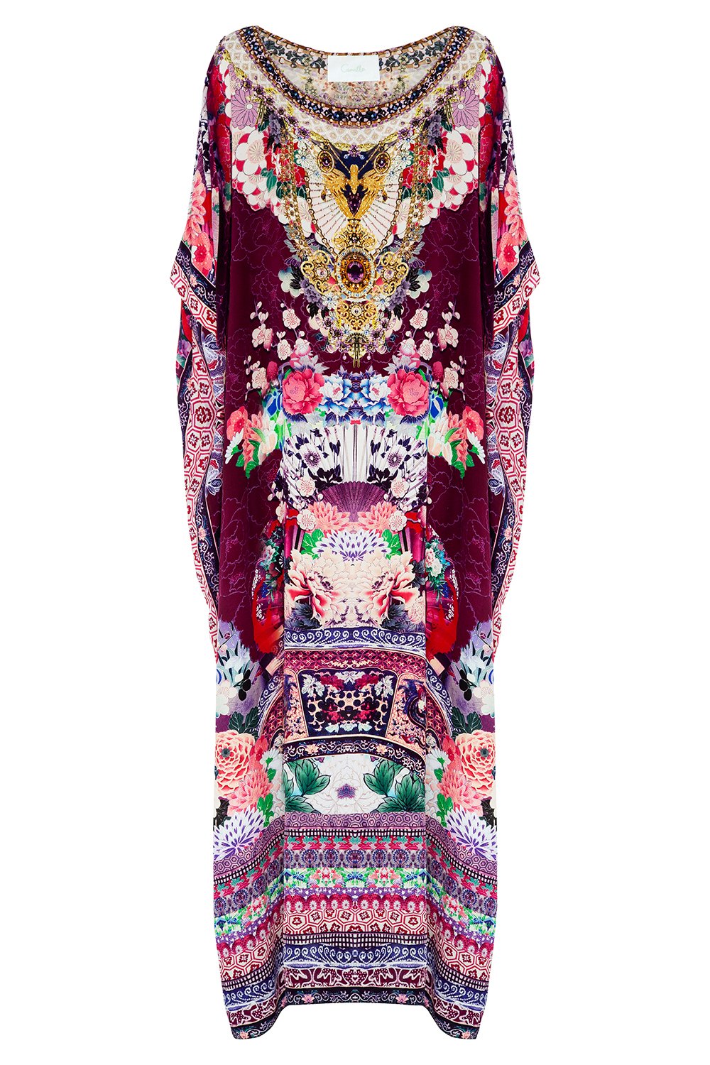 CAMILLA LITTLE OSAKA GIRL ROUND NECK KAFTAN