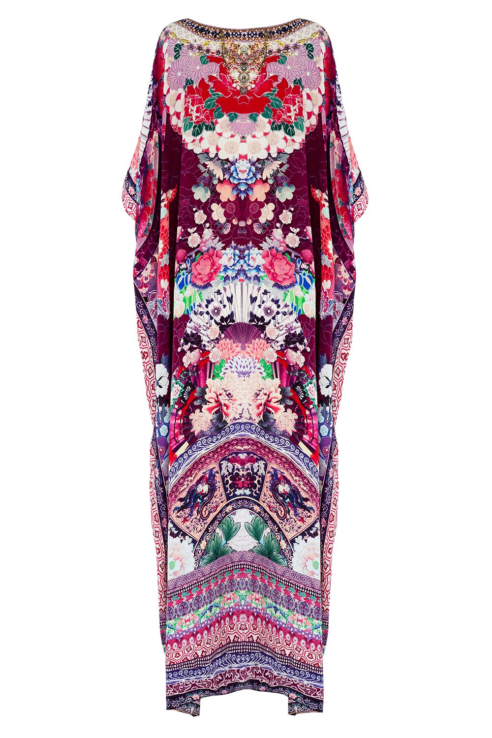 CAMILLA LITTLE OSAKA GIRL ROUND NECK KAFTAN