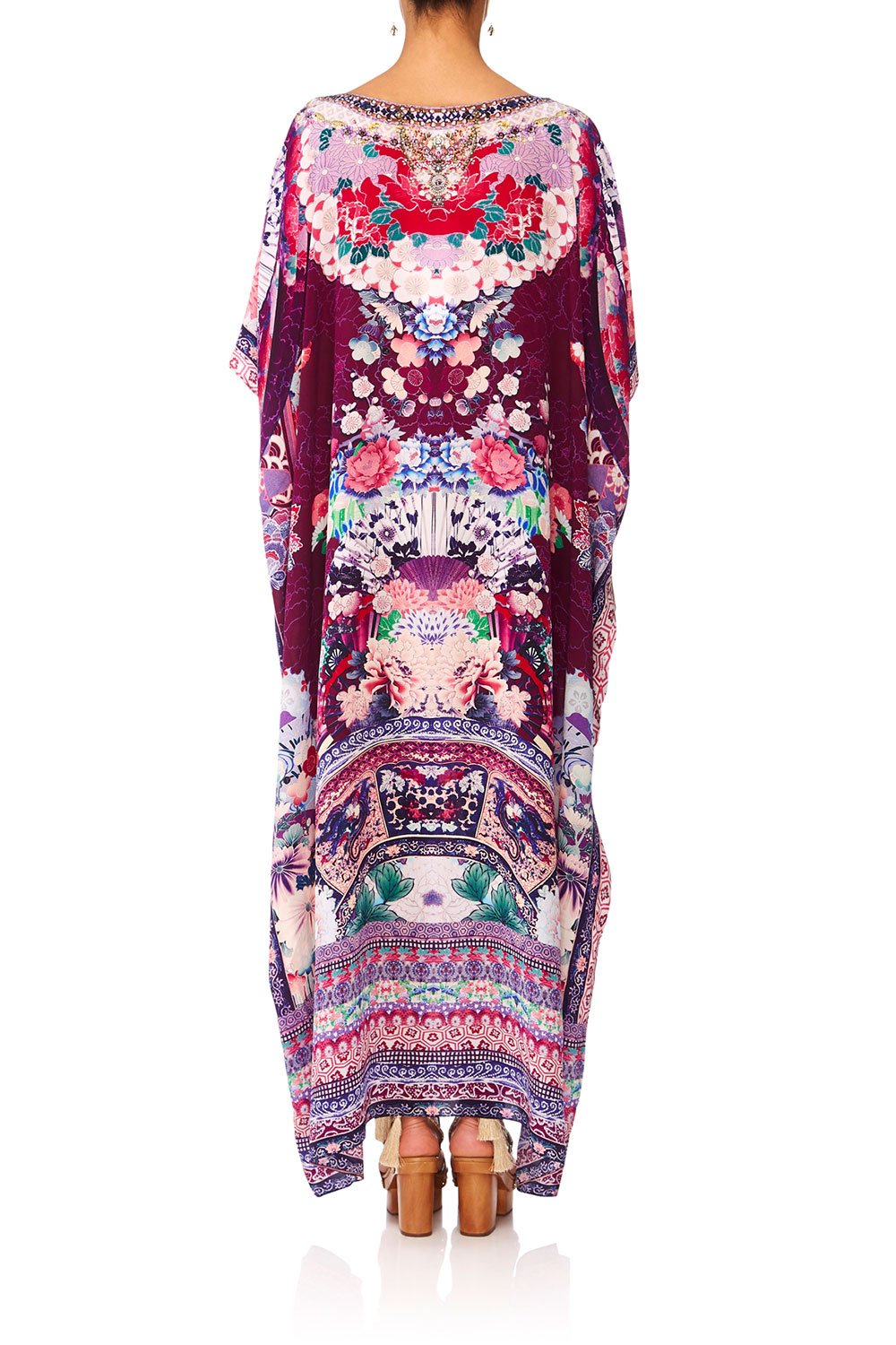 CAMILLA LITTLE OSAKA GIRL ROUND NECK KAFTAN