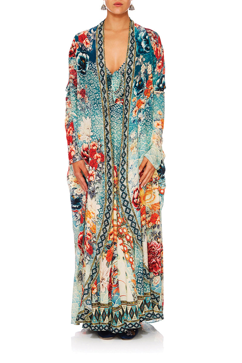 CAMILLA HER HEIRLOOM LONG CASUAL JACKET W POCKETS