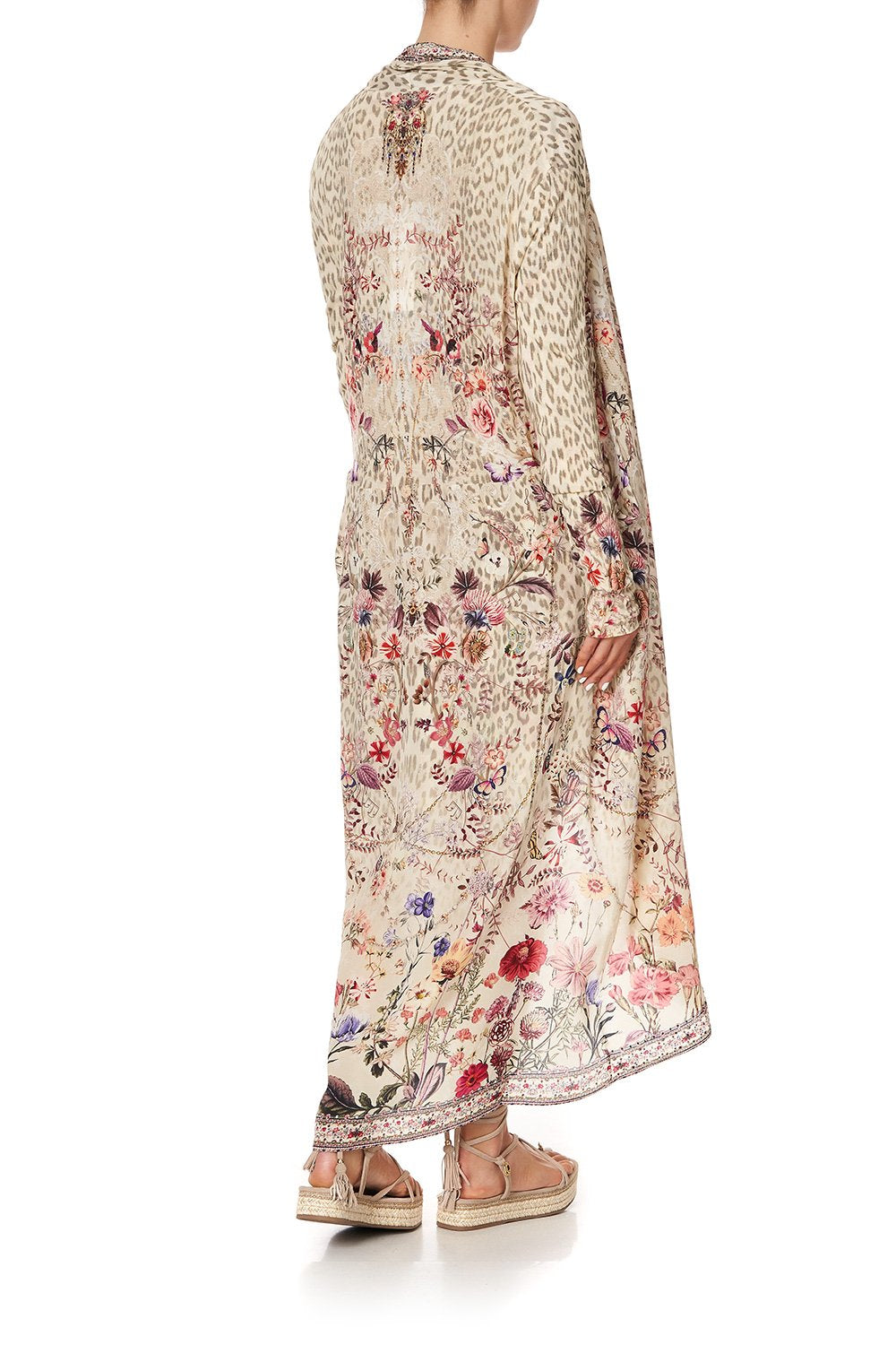 LONG CASUAL JACKET WITH POCKETS DRIFTING DREAMER