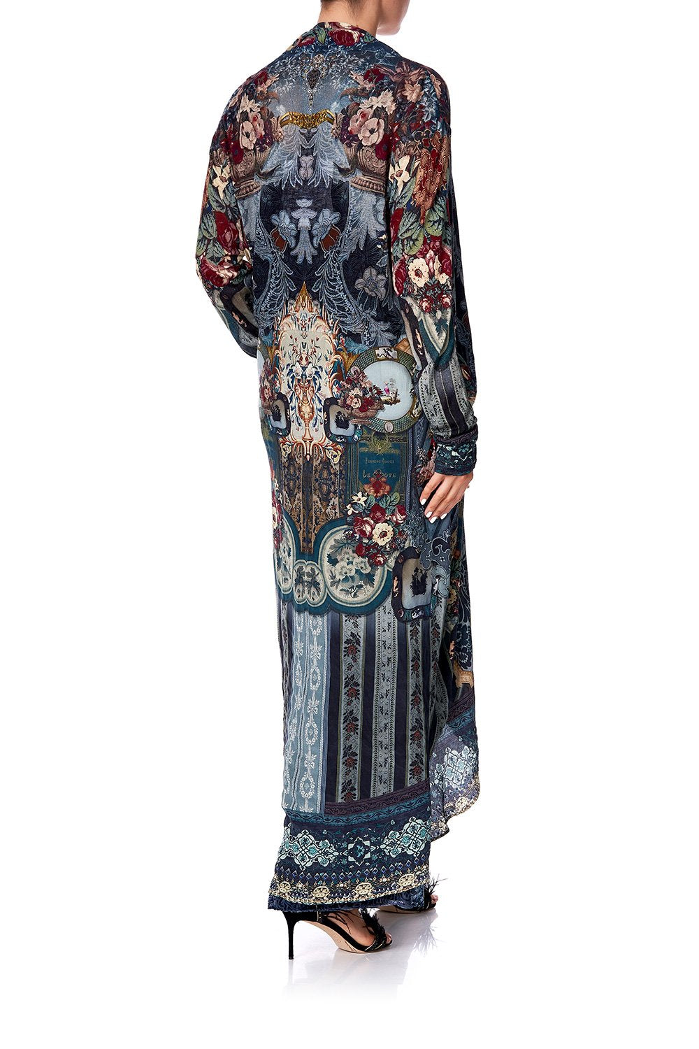 LONG CASUAL JACKET WITH POCKETS HOTEL BOHEME