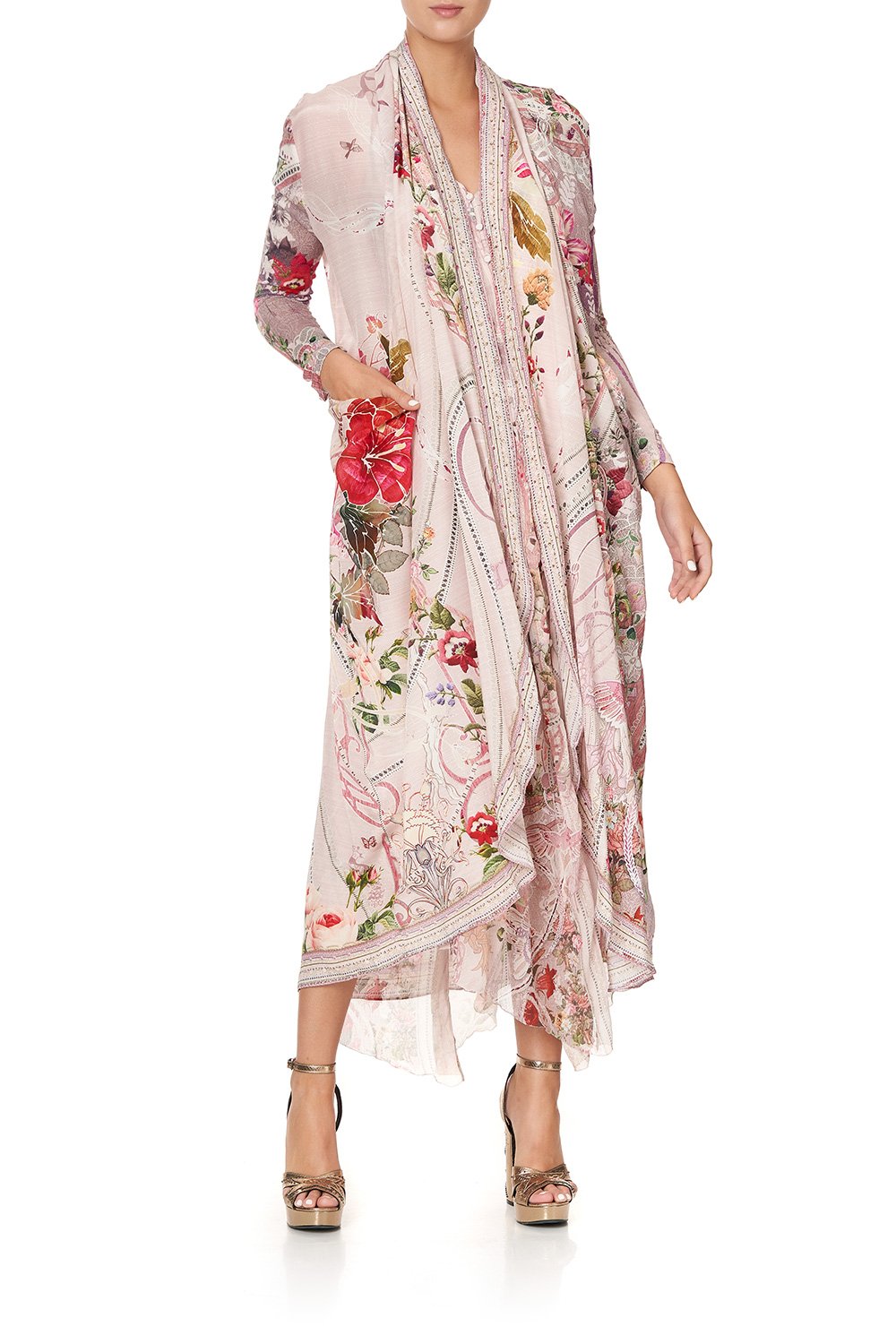 LONG CASUAL JACKET WITH POCKETS ISTENANYA