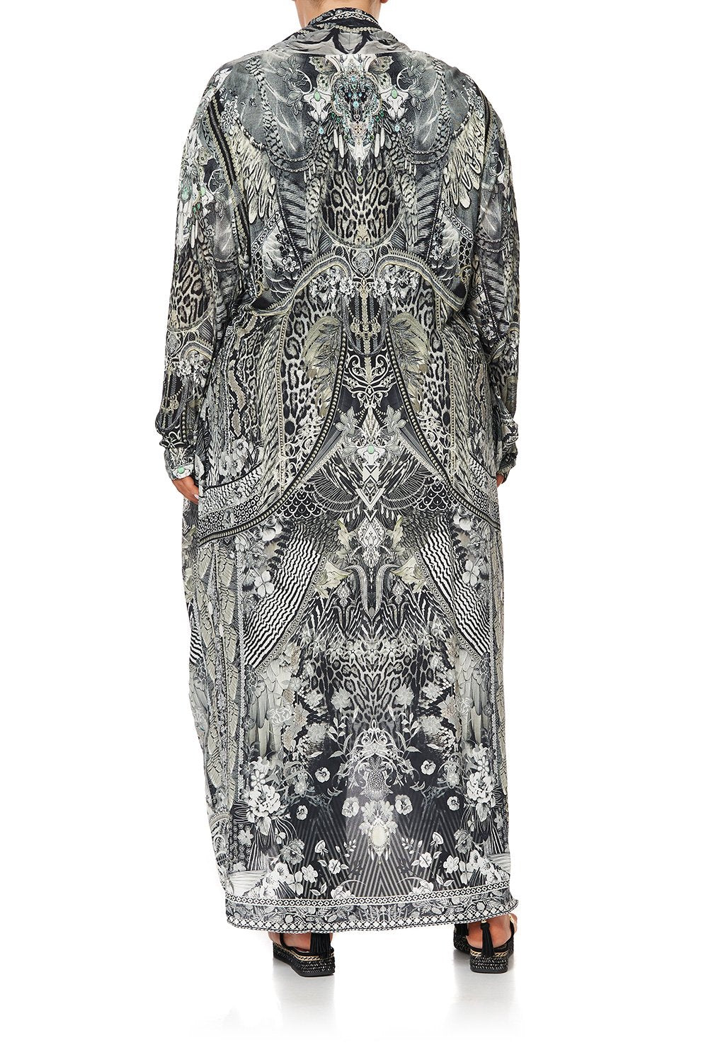 LONG CASUAL JACKET WITH POCKETS ONE TRIBE