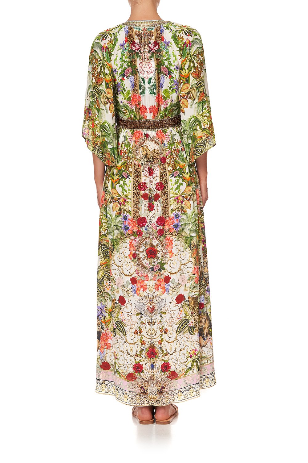 LONG DRESS WITH SMOCKED WAIST FAIR VERONA