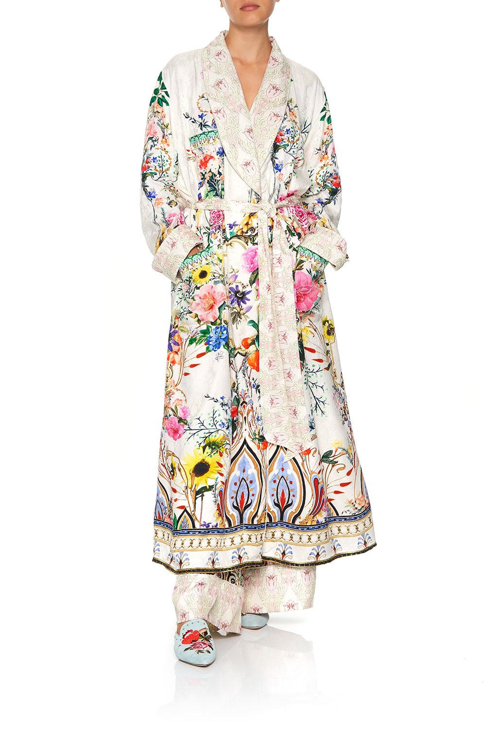 LONG ROBE WITH TIE BOHEME