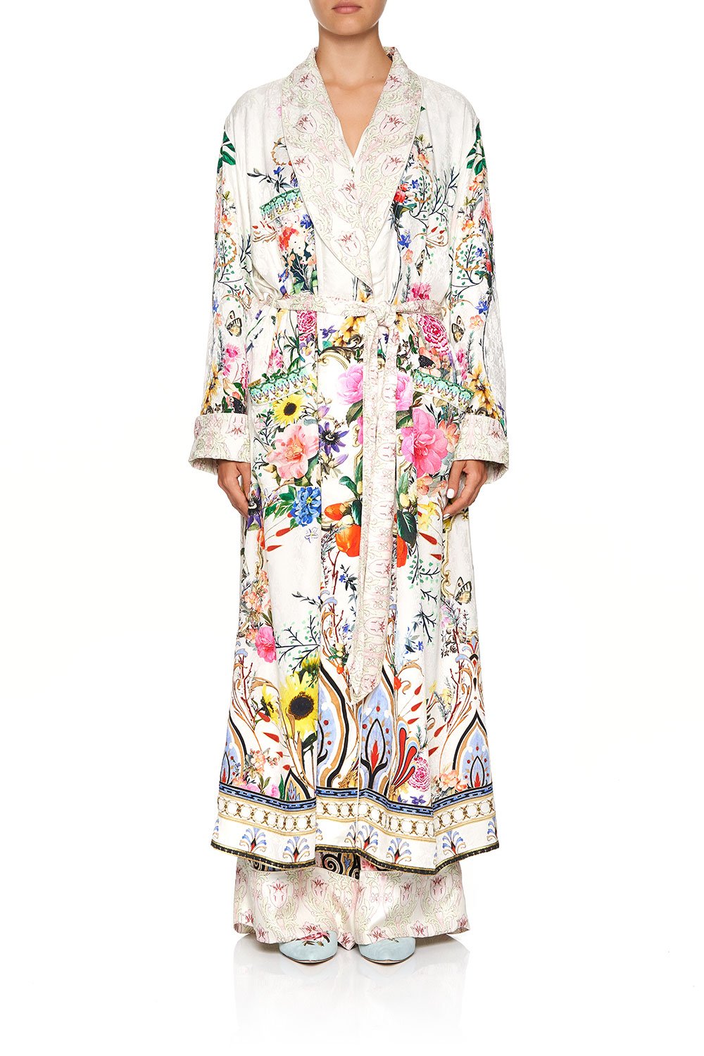 LONG ROBE WITH TIE BOHEME