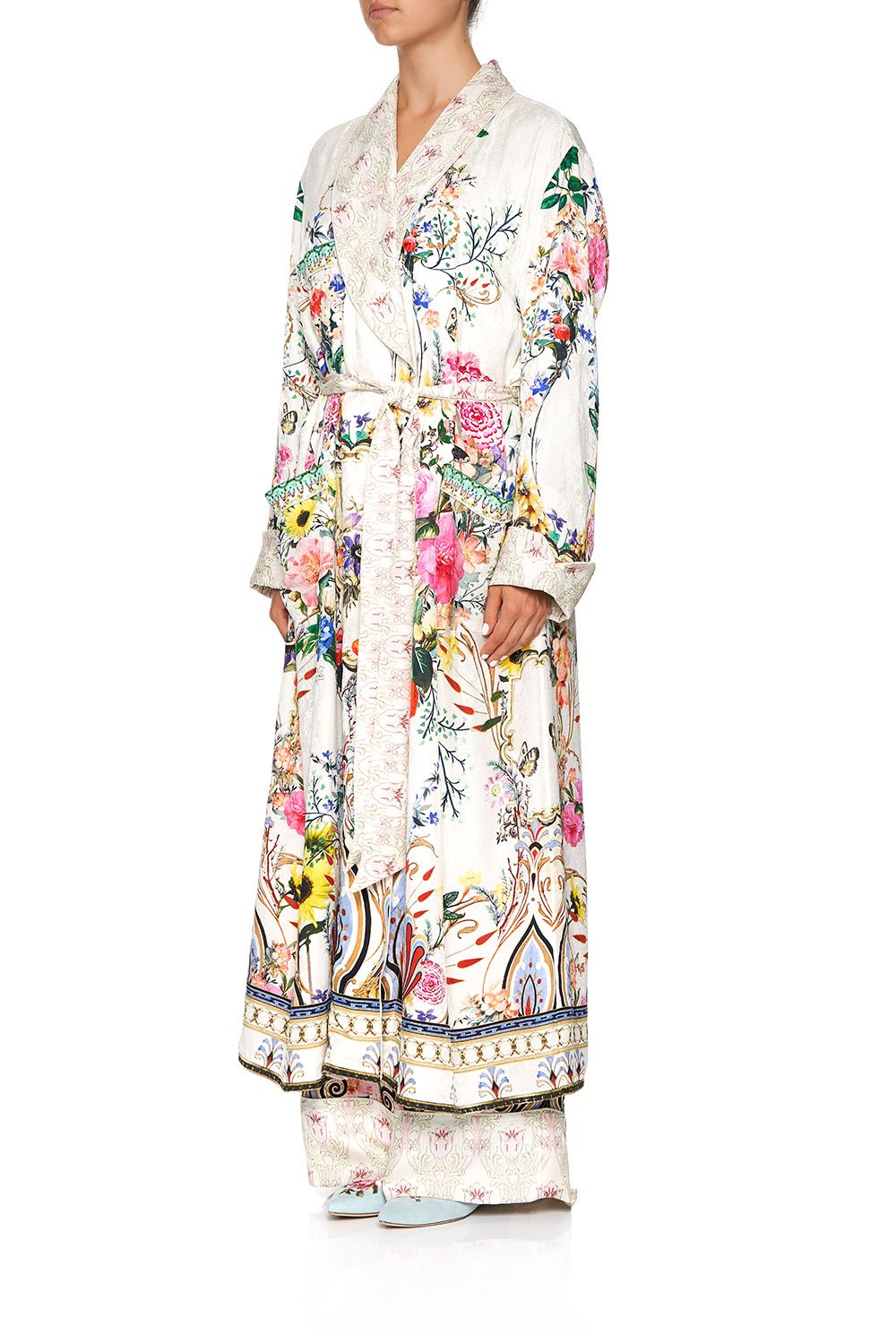 LONG ROBE WITH TIE BOHEME