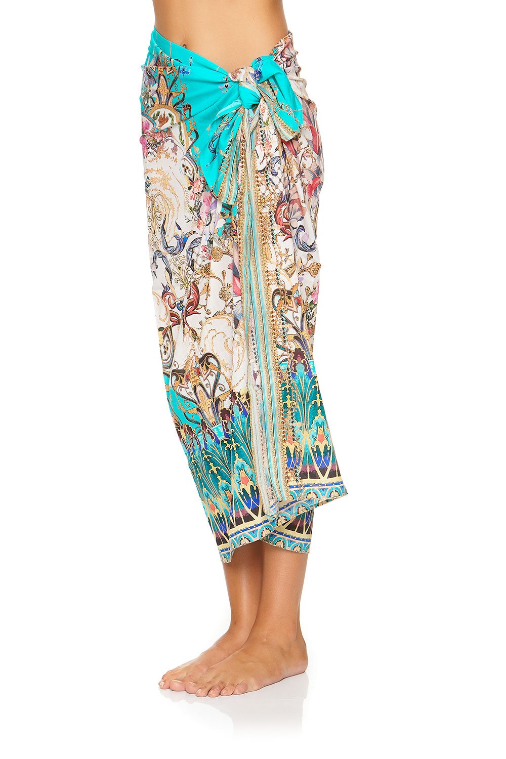 CAMILLA LONG SARONG FLORAISON