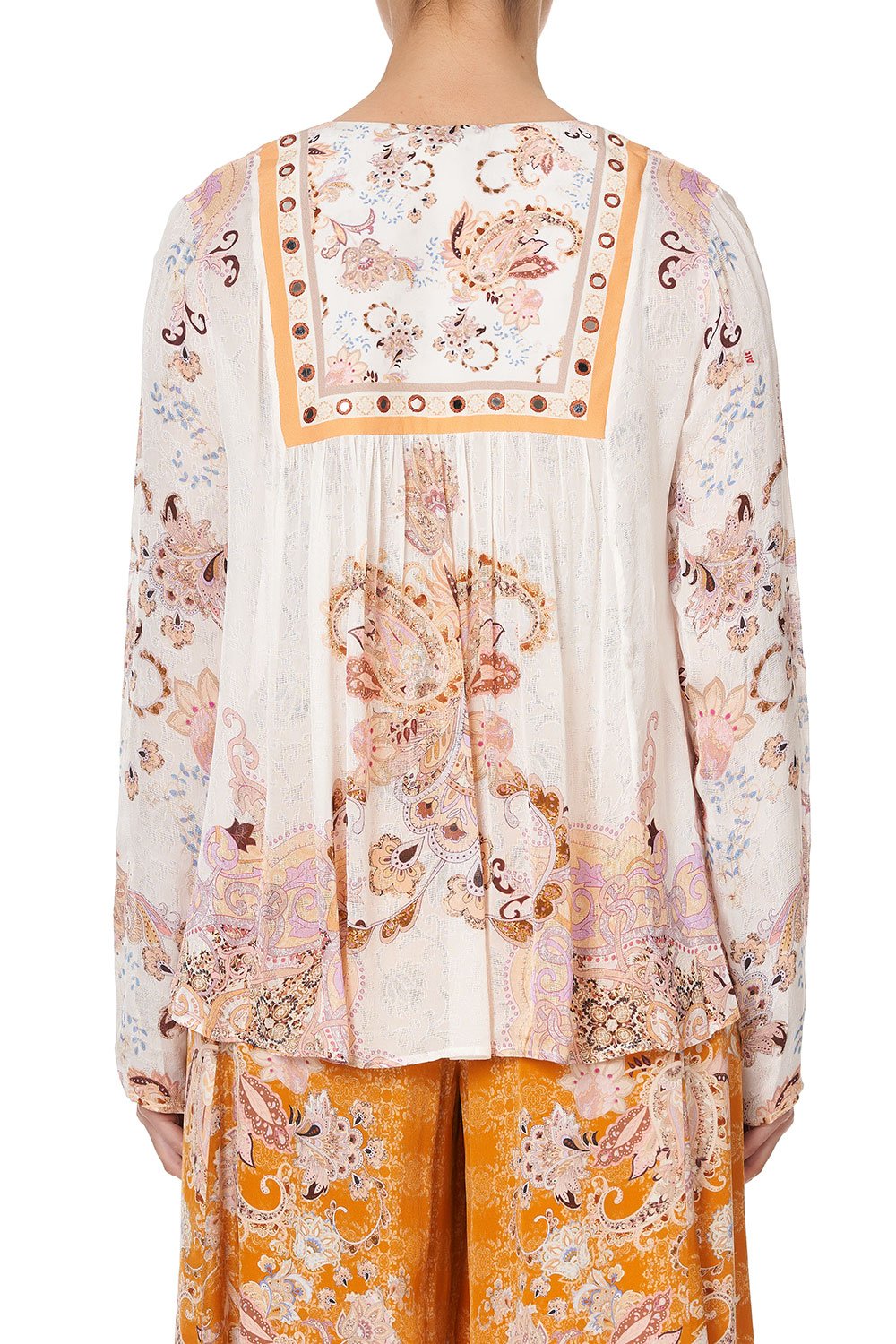 LONG SLEEVE BIB TOP MARRAKESH MAIDEN