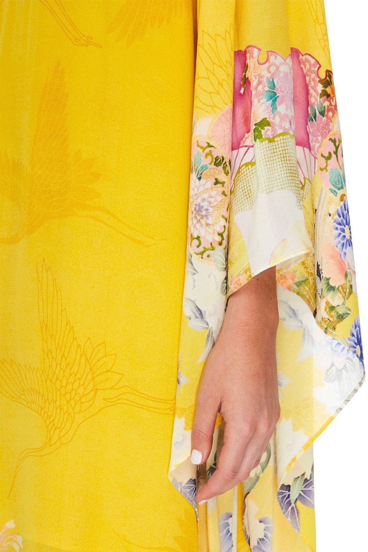 LONG SLEEVE DRESS WITH TIE FRONT MELLOW MUSE