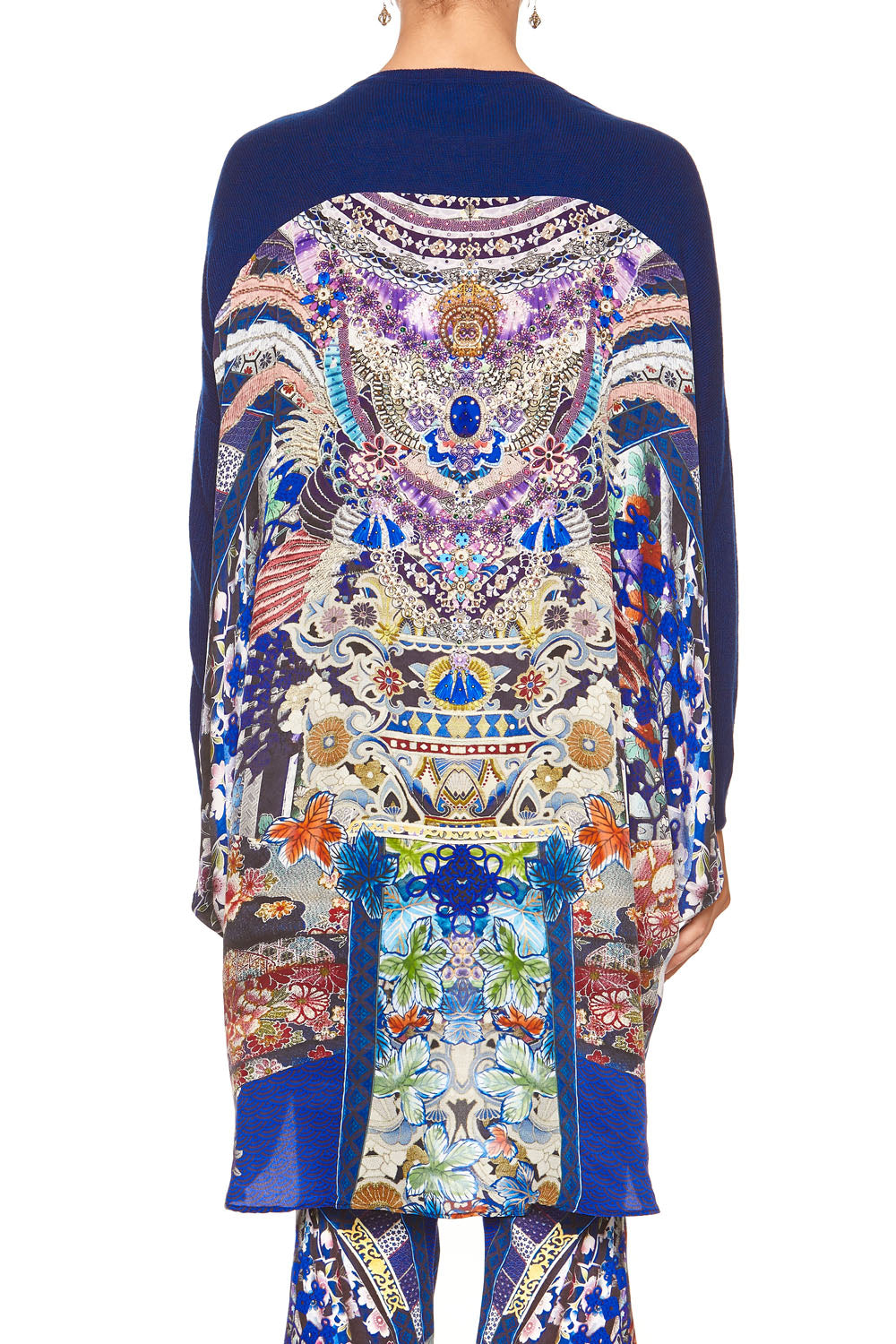 LONG SLEEVE JUMPER WITH PRINT BACK DARLING'S DESTINY