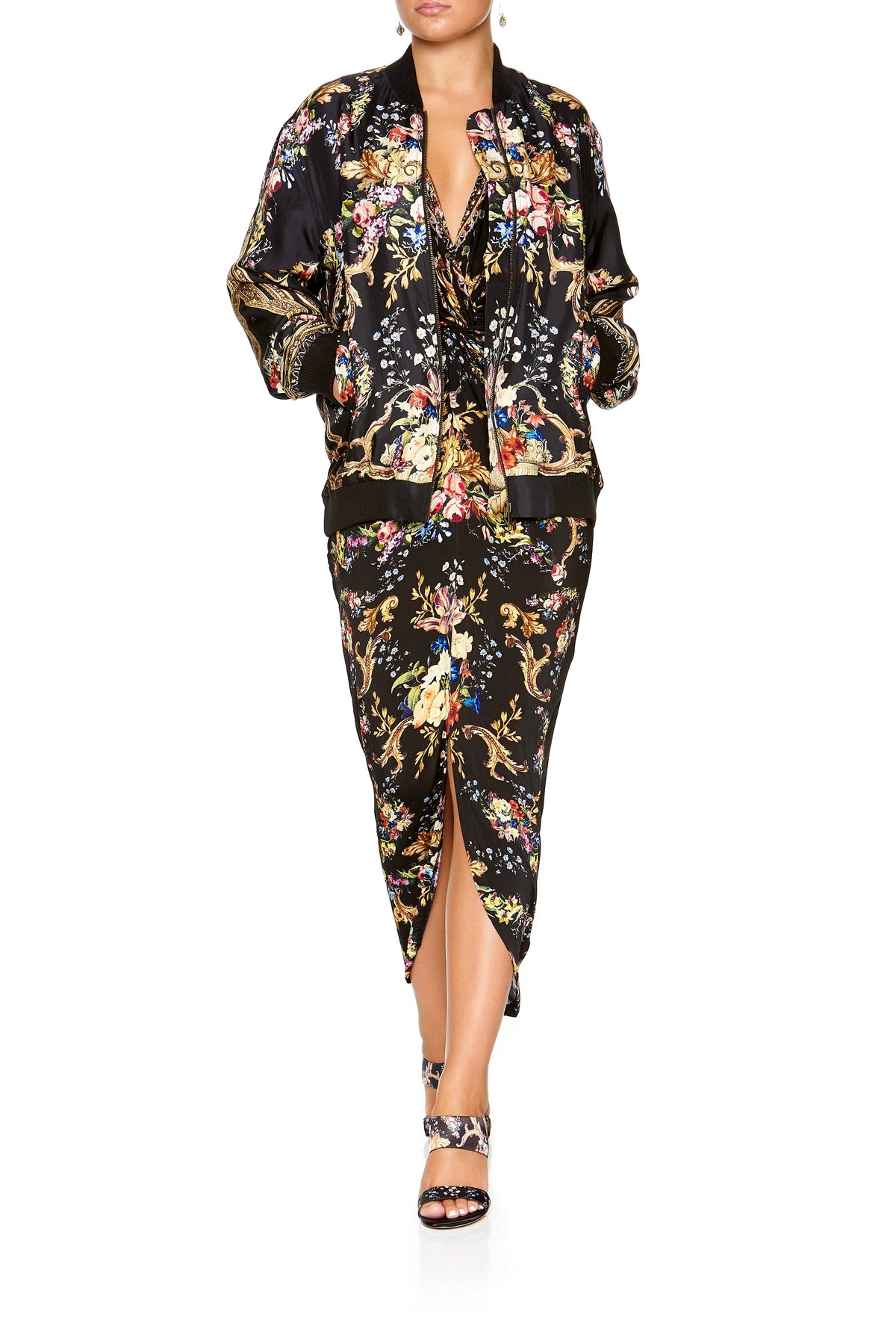 MENS BOMBER JACKET FRIEND IN FLORA