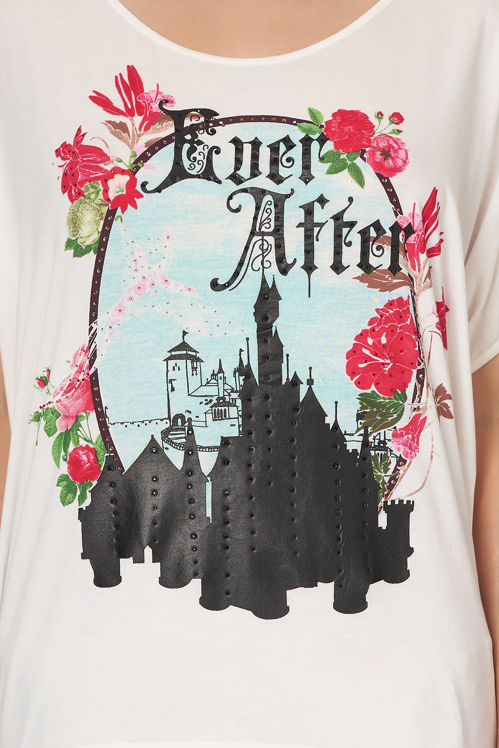 LOOSE FIT ROUND NECK TEE ISTENANYA