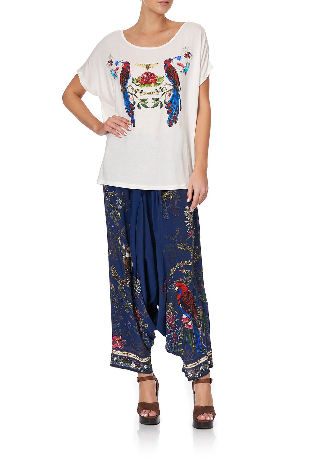 LOOSE FIT TEE WINGS IN ARMS