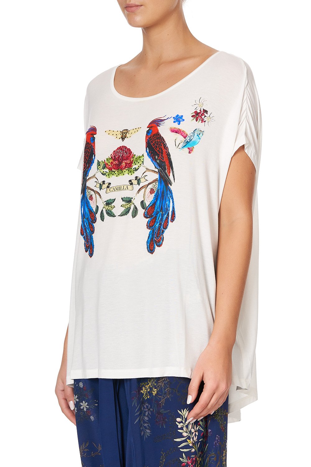 LOOSE FIT TEE WINGS IN ARMS