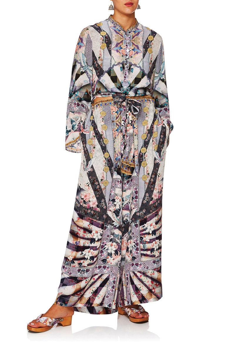 CAMILLA IN HER SHOES LOUNGE TROUSER W TIE WAIST