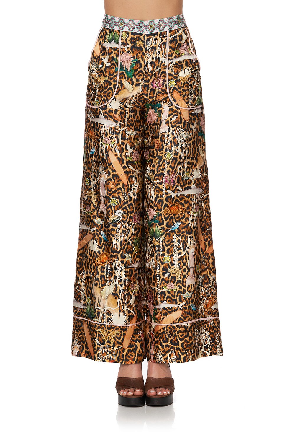 LOUNGE TROUSER WITH CUFFS FAUNA ELECTRO