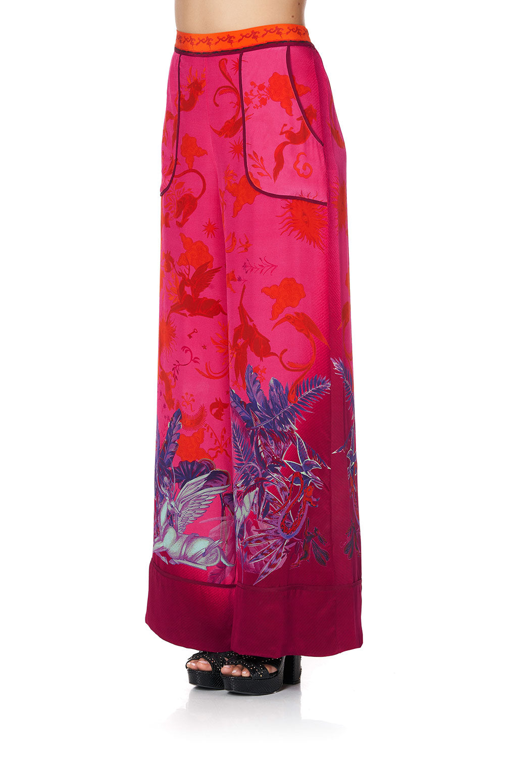 LOUNGE TROUSER WITH CUFFS TROPIC OF NEON