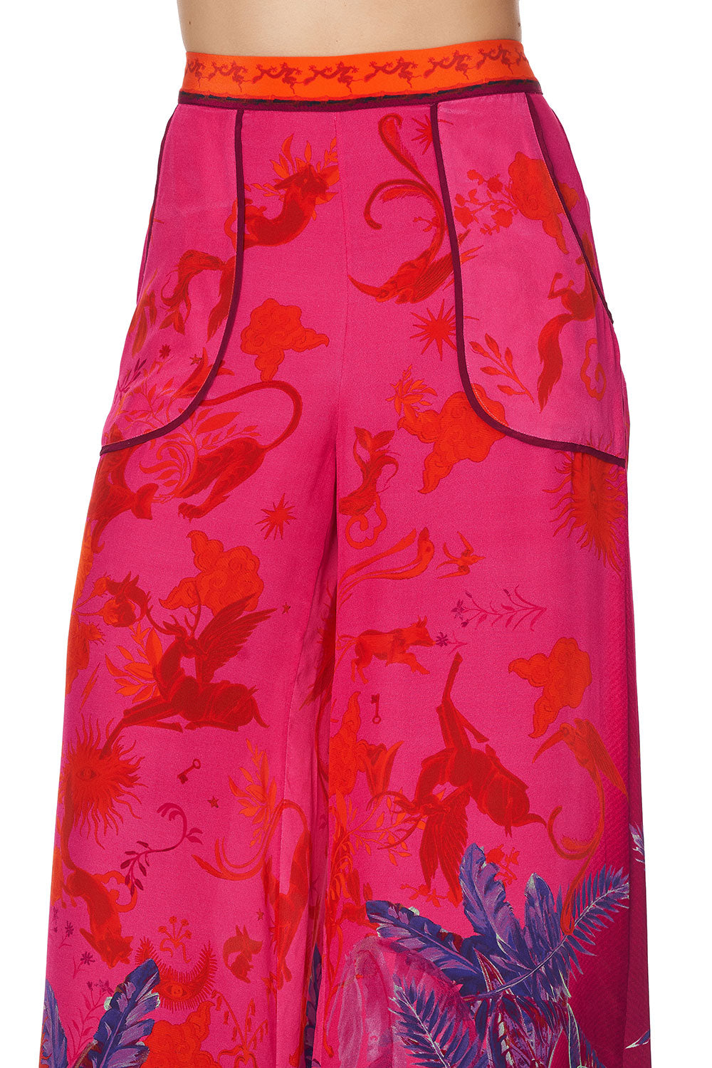 LOUNGE TROUSER WITH CUFFS TROPIC OF NEON