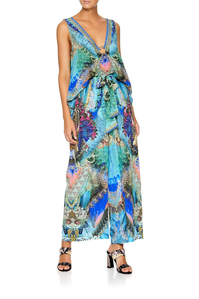 LOUNGE TROUSER WITH WAIST TIE ROYALTY LOYALTY