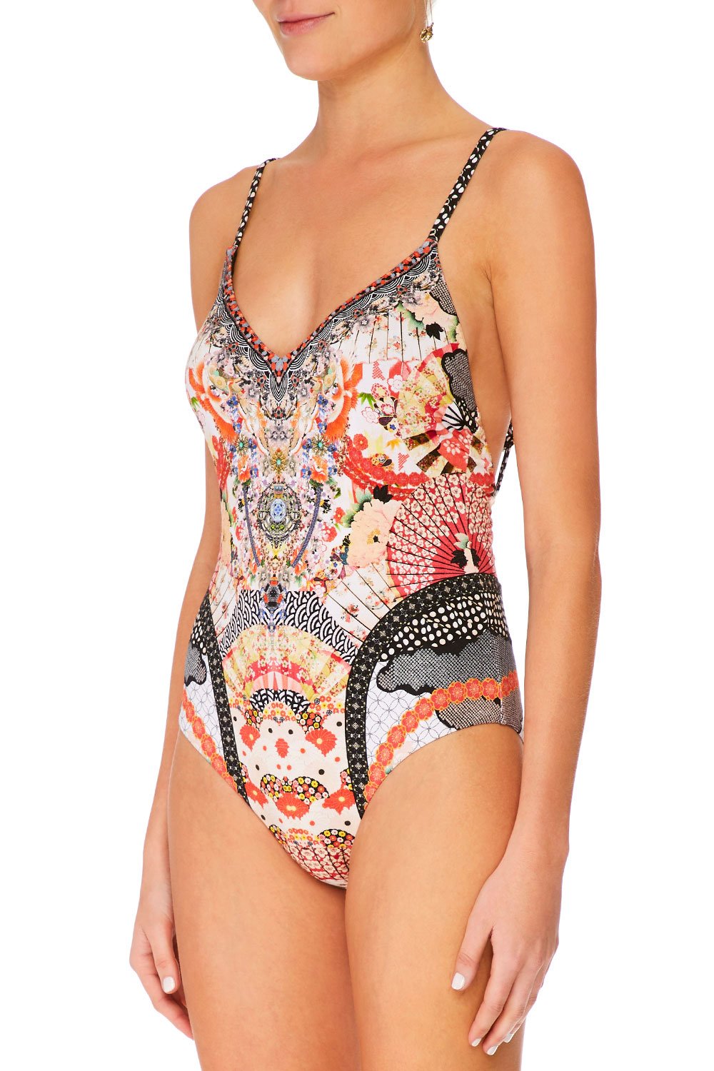 CAMILLA LOW BACK BODYSUIT VINTAGE VIXEN