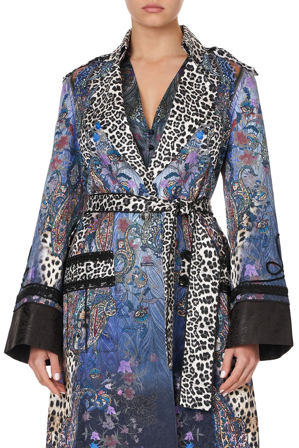 MID LENGTH MILITARY COAT FESTIVAL EXPRESS