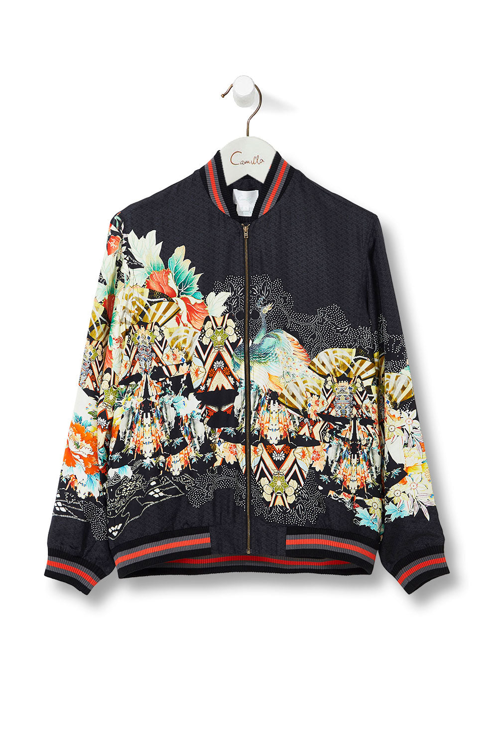 CAMILLA MIDNIGHT MOONCHILD MENS BOMBER JACKET