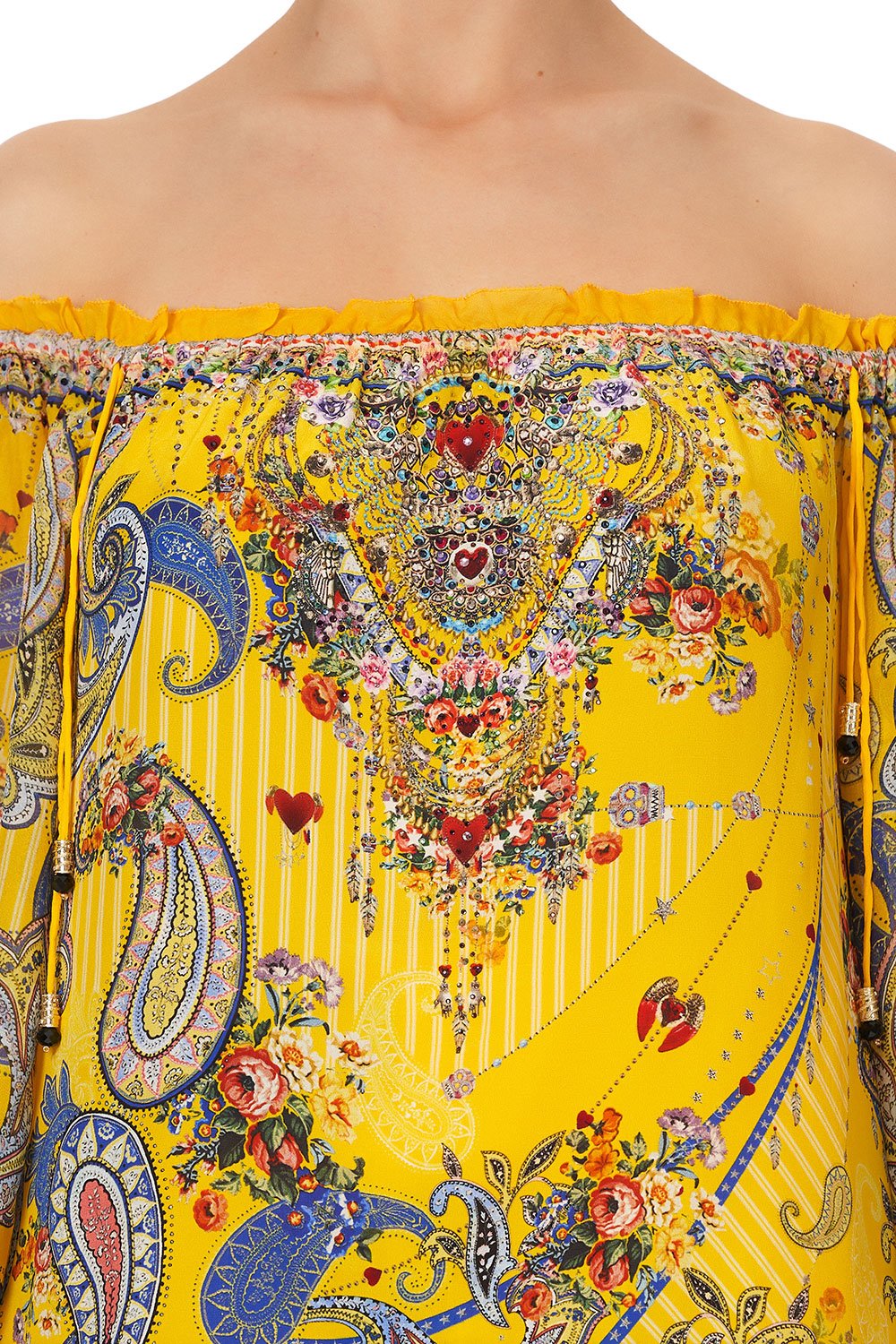 OFF SHOULDER FLARE BLOUSE OWN MUSE